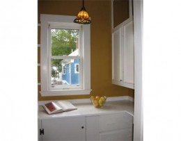 picutre molding cabinet doors, walk in pantry