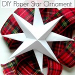 DIY Paper Star Ornament