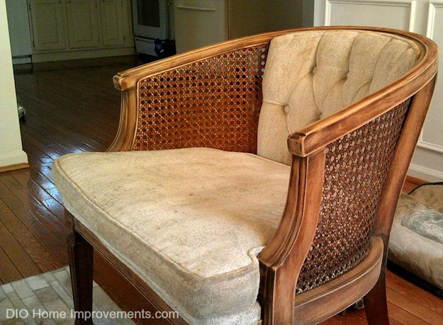 Restoration Hardware Deconstructed Chair Knockoff - Before